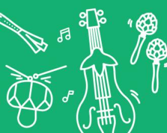 Vegetables to make music?