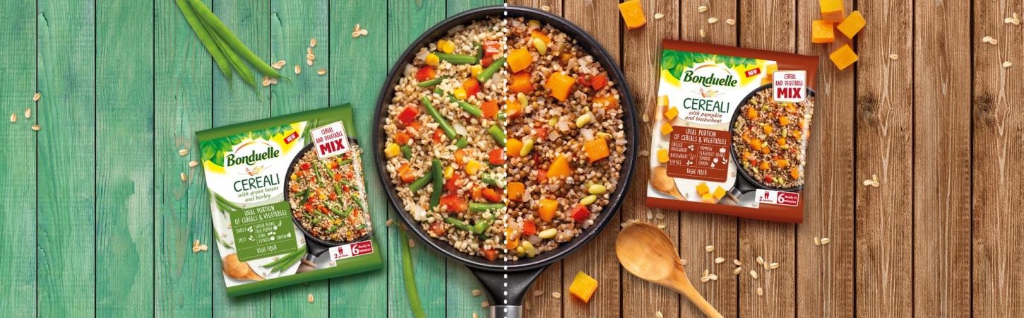 Fedezze fel új Cereali zöldségkeverékeinket!