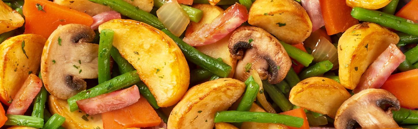 Les légumes cuisinés