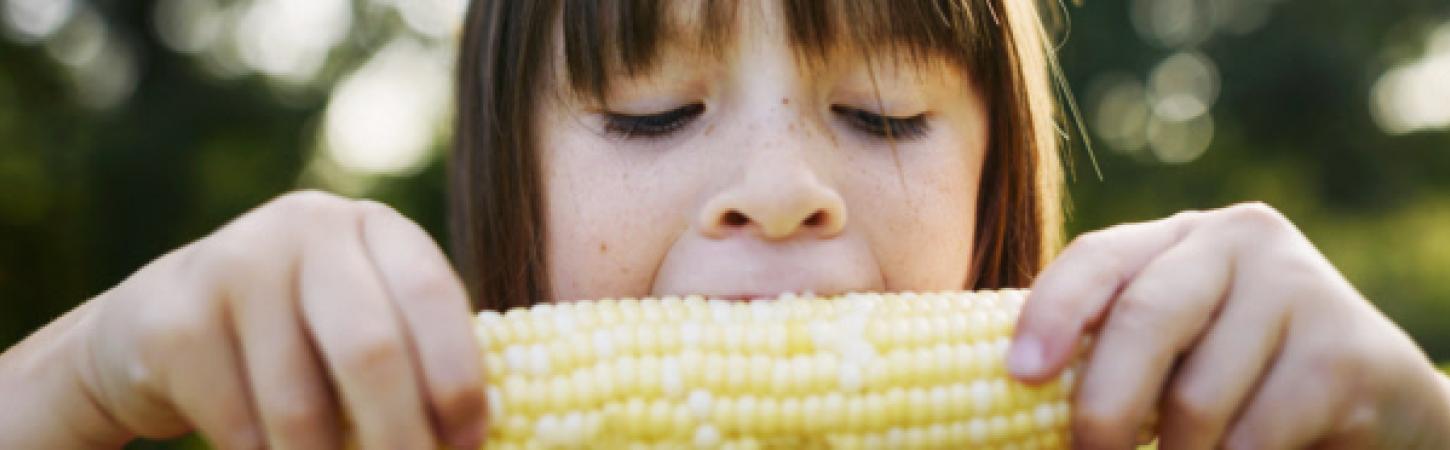 Making the children eat their veggies